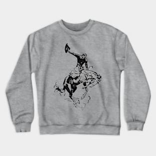 Western Era - Cowboy on Horseback 11 Crewneck Sweatshirt